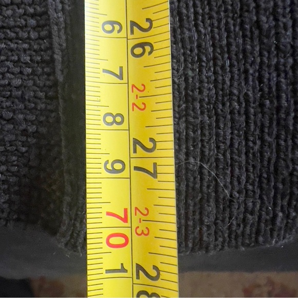 Club Monaco Black Waffle Knit Open Cardigan - Size S/P - Picture 6 of 6